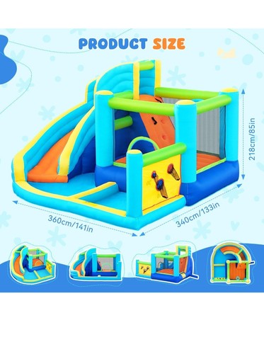Inflatable bouncy castle - inflatable,