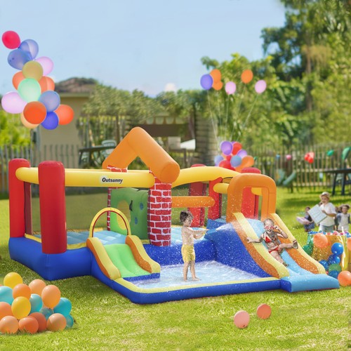 Kids bouncy castle - with, double