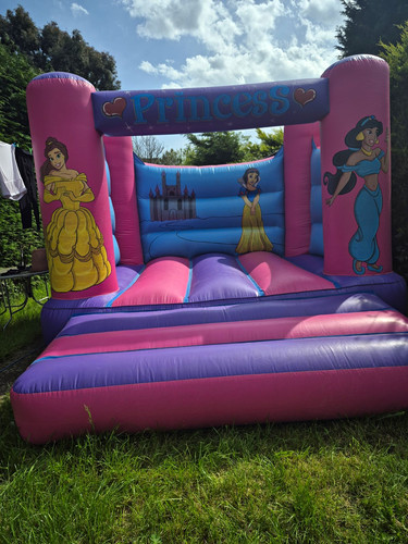 Disney princess bouncy castle - disney,