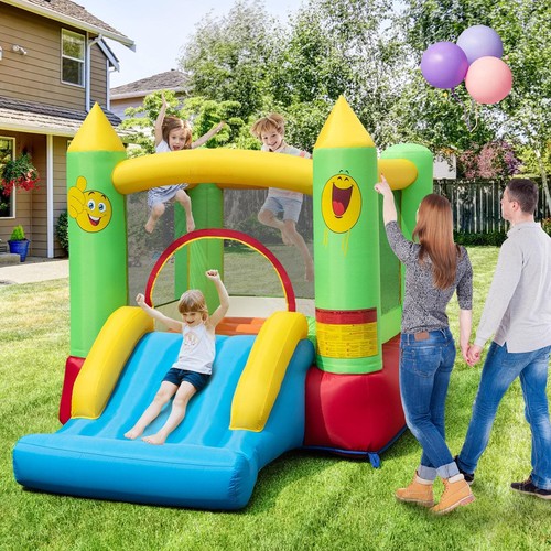 Inflatable bouncy castle with - inflatable,