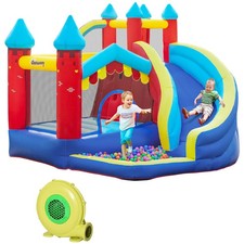 Outsunny Kids Bouncy Castle w/