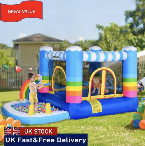 Kids bouncy castle with - with, pool