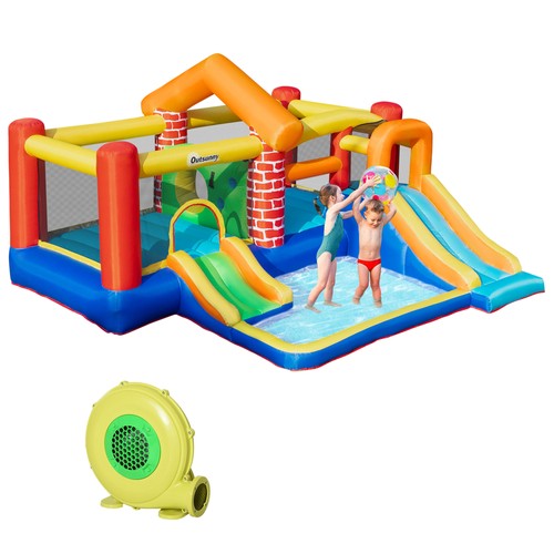 Outsunny kids bouncy castle - kids,