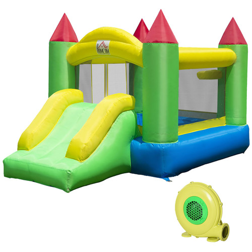 Bouncy castle with slide - with,