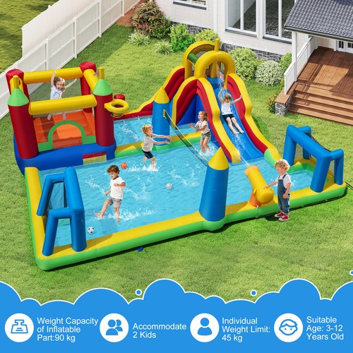 Kids water slide with climbing - with,