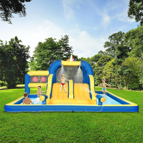 Inflatable bouncy castle - inflatable, with