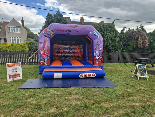 Superhero theme inflatable - theme,