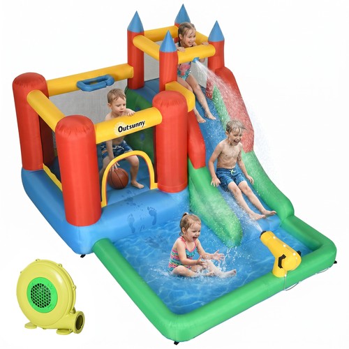 Outsunny kids bouncy castle - outsunny,